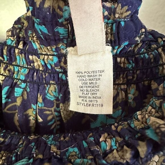 Anthropologie Raga Kassie Pom-Pom Floral Off the Shoulder Romper - Picture 7 of 8